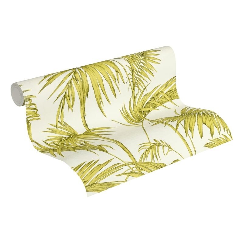 Tapete Grün, Weiß livingwalls Vliestapete (369194)