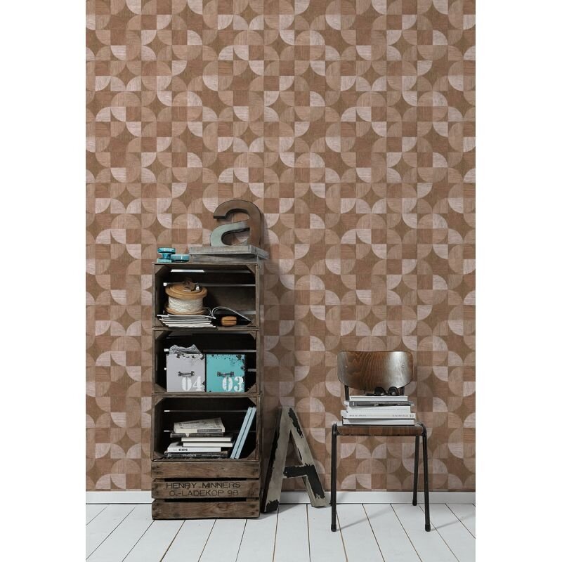 Tapete Grau, Silber, Weiß livingwalls Vliestapete (369192)