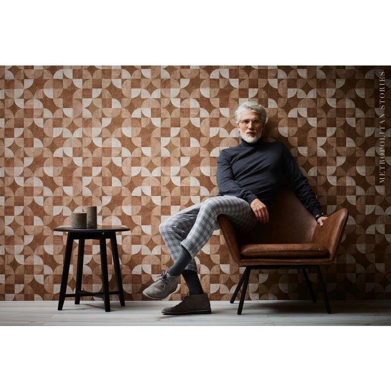 Tapete Grau, Silber, Weiß livingwalls Vliestapete (369192)