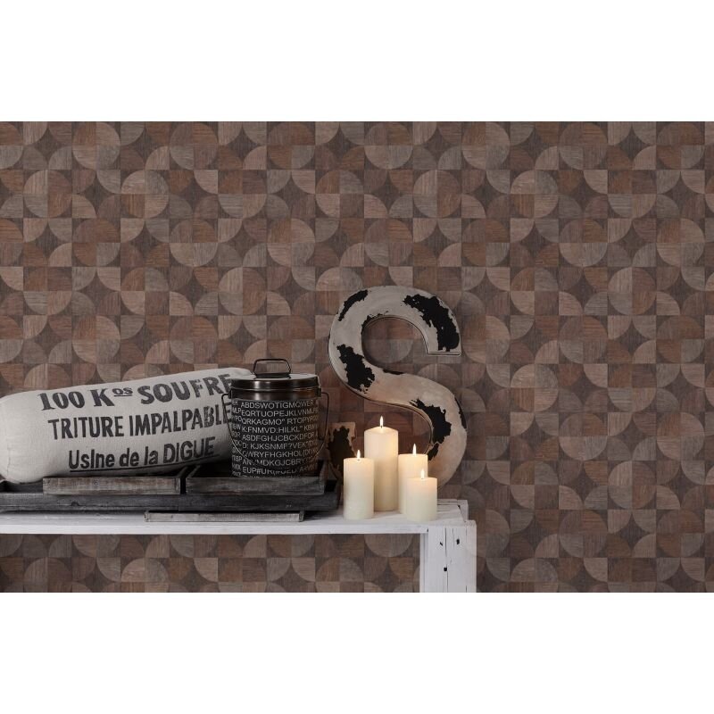 Tapete Braun livingwalls Vliestapete (369131)