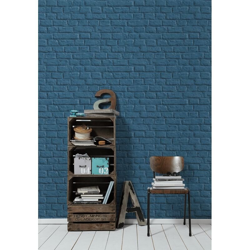 Tapete Blau livingwalls Vliestapete (369123)