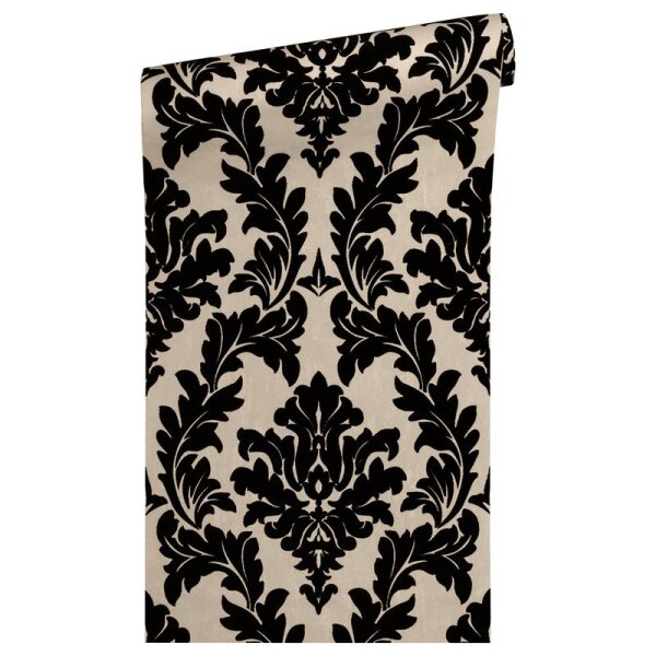 Tapete Schwarz, Anthrazit Architects Paper Vliestapete (335804)