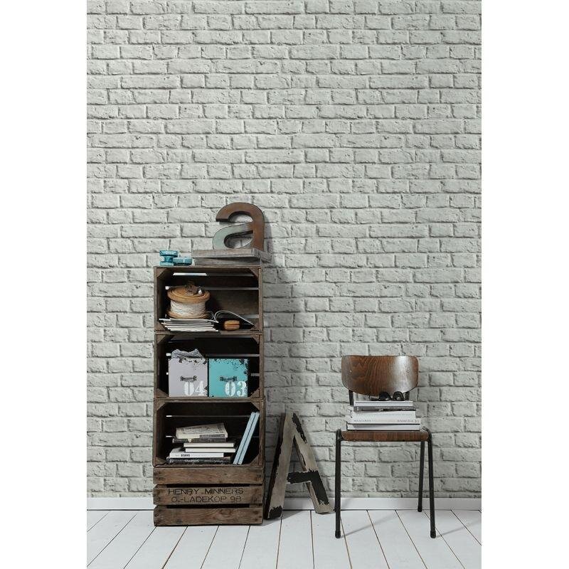 Tapete Grau, Silber livingwalls Vliestapete (369122)