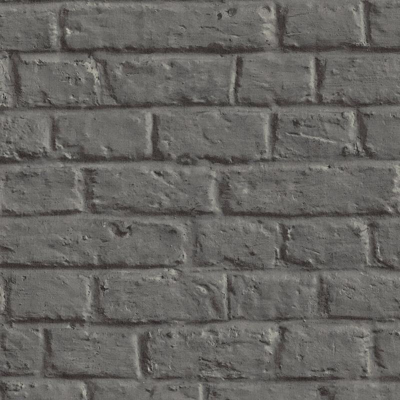 Tapete Schwarz, Anthrazit livingwalls Vliestapete (369121)