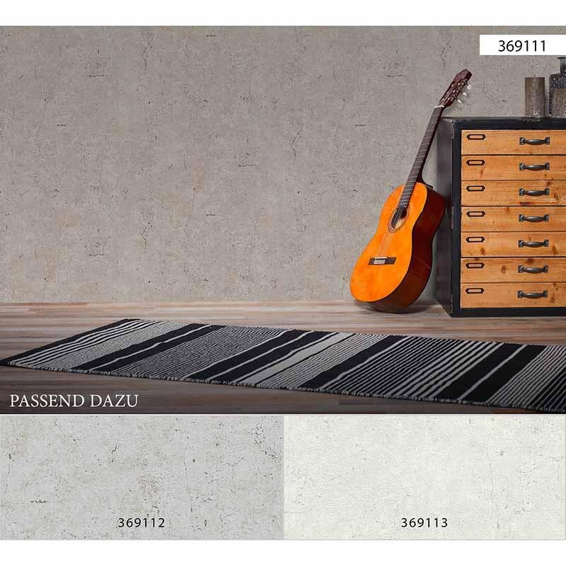 Tapete Braun, Grau, Silber AS-Creation Vliestapete (369111)