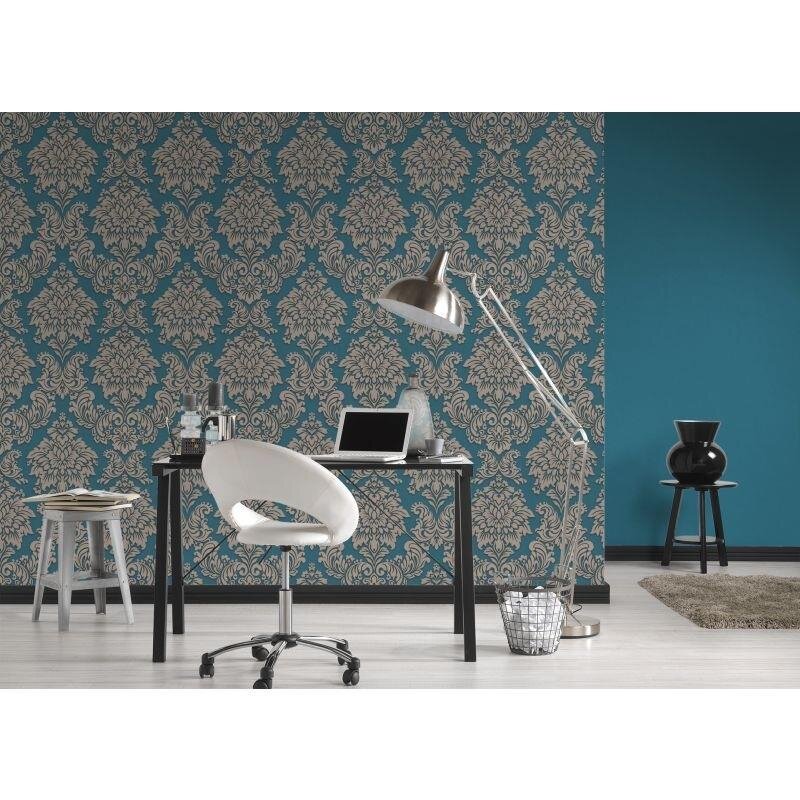 Tapete Blau, Grün, Petrol livingwalls Vliestapete (368996)