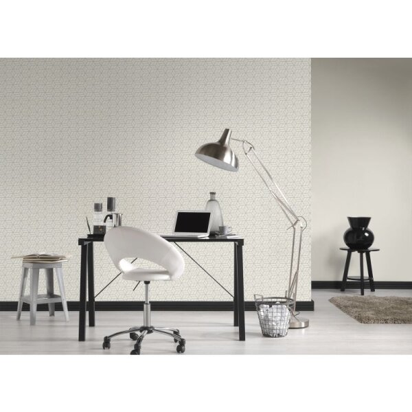 Tapete Weiß livingwalls Vliestapete (368991)