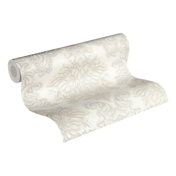 Tapete Beige, Creme, Weiß livingwalls Vliestapete (368982)