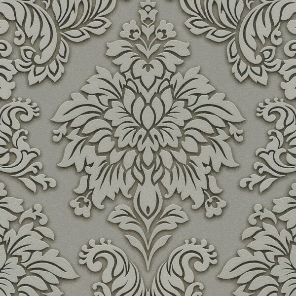 Tapete Beige, Creme, Grau, Silber livingwalls Vliestapete (368981)