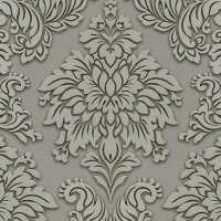 Tapete Beige, Creme, Grau, Silber livingwalls Vliestapete...