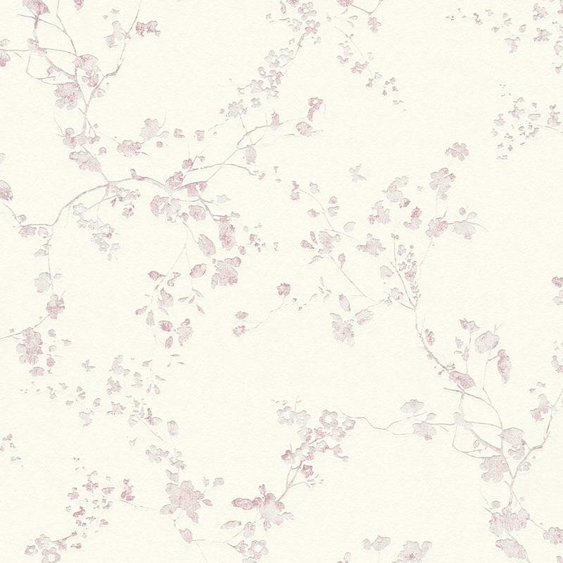 Tapete Rosa, Rose, Weiß livingwalls Vliestapete (368961)