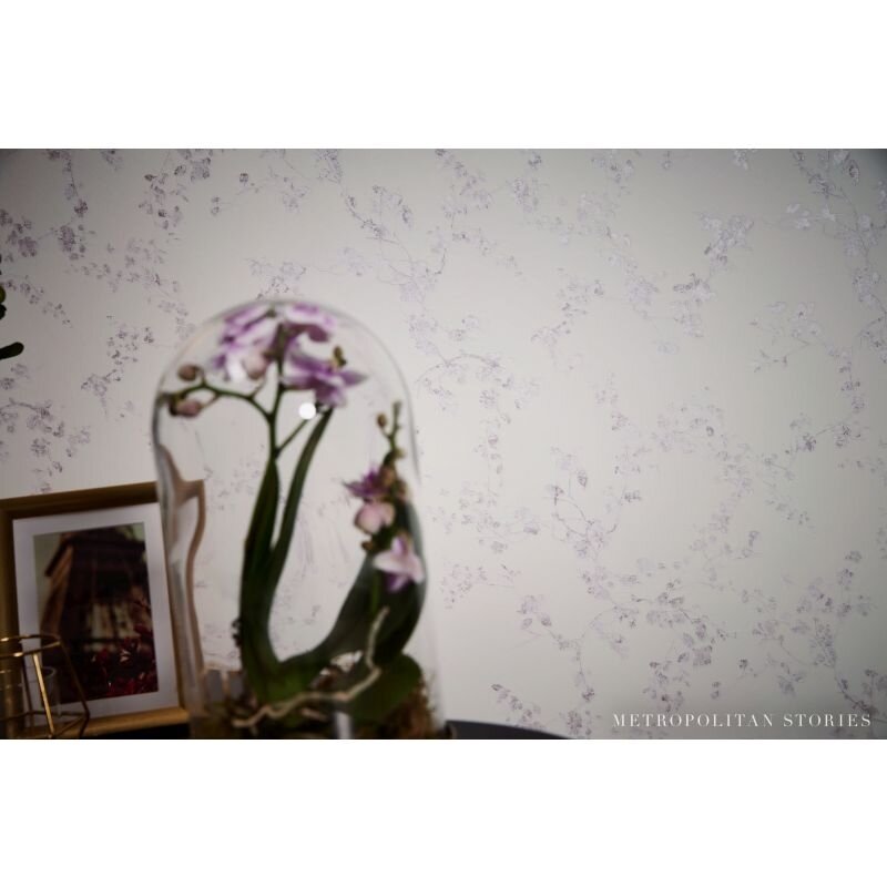 Tapete Rosa, Rose, Weiß livingwalls Vliestapete (368961)