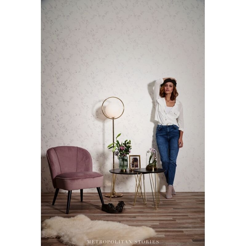 Tapete Rosa, Rose, Weiß livingwalls Vliestapete (368961)