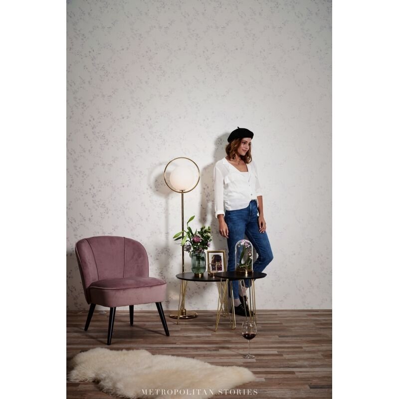 Tapete Rosa, Rose, Weiß livingwalls Vliestapete (368961)