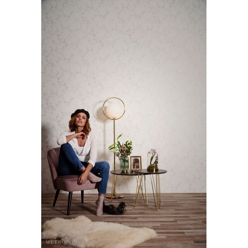 Tapete Rosa, Rose, Weiß livingwalls Vliestapete (368961)