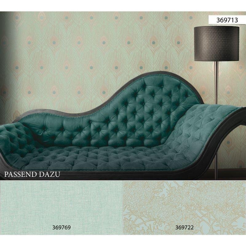 Tapete Türkis Architects Paper Vliestapete (369769)