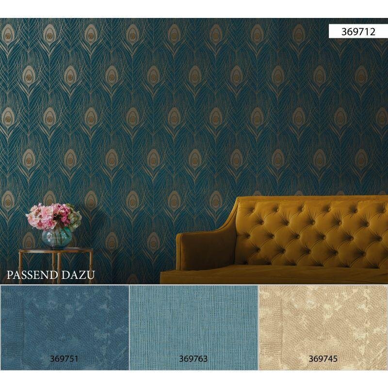 Tapete Blau Architects Paper Vliestapete (369763)