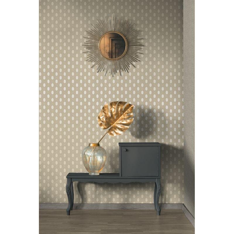 Tapete Beige, Creme, Grau, Silber Architects Paper Vliestapete (369737)