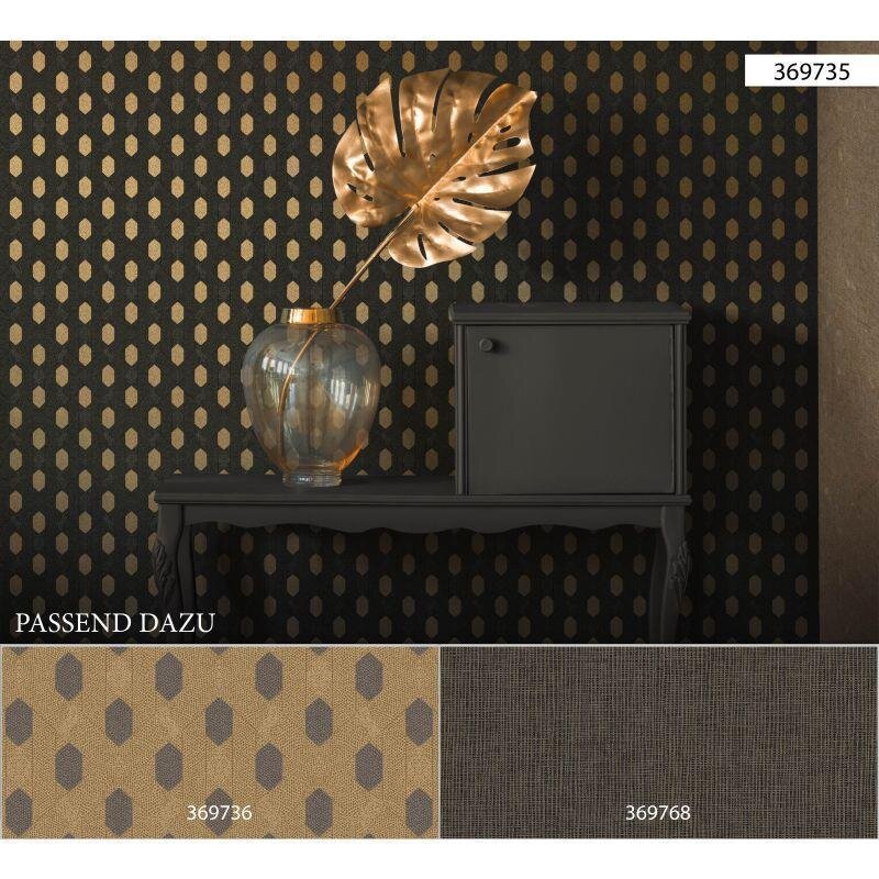 Tapete Braun, Gold, Kupfer Architects Paper Vliestapete (369736)