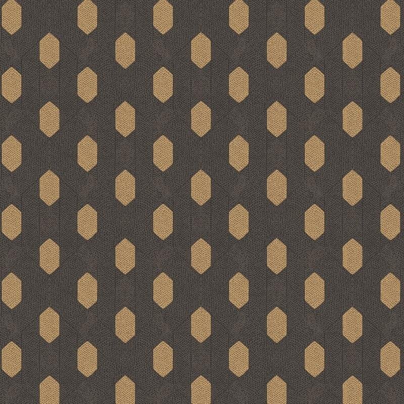 Tapete Beige, Creme, Schwarz, Anthrazit Architects Paper Vliestapete (369735)