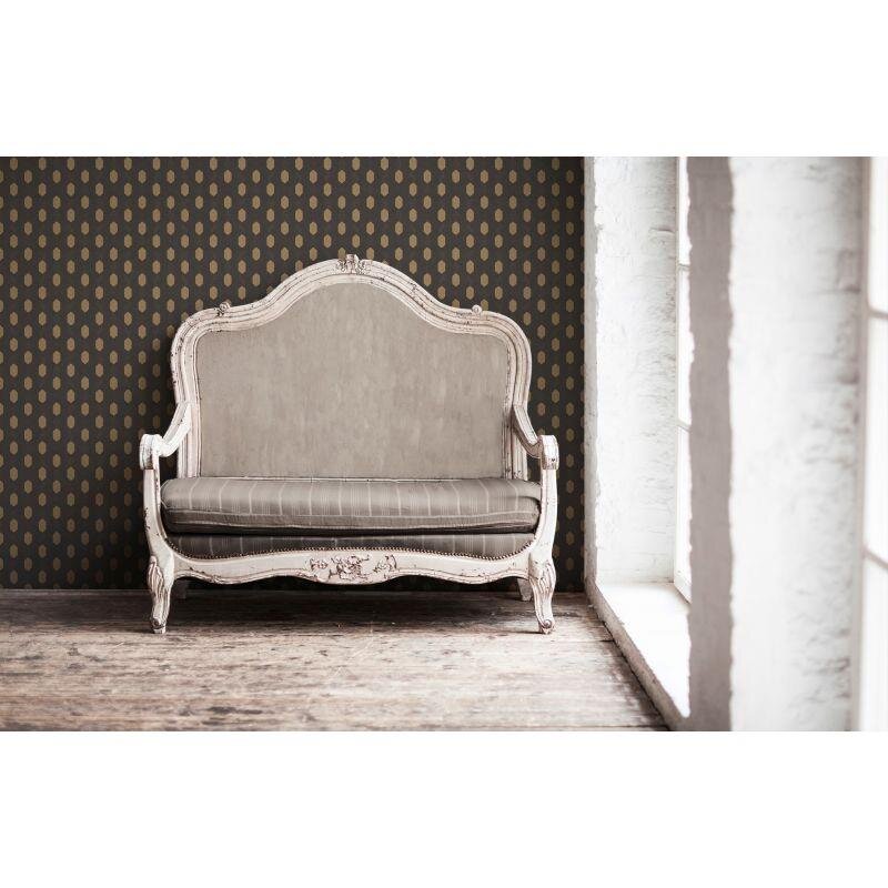 Tapete Beige, Creme, Schwarz, Anthrazit Architects Paper Vliestapete (369735)