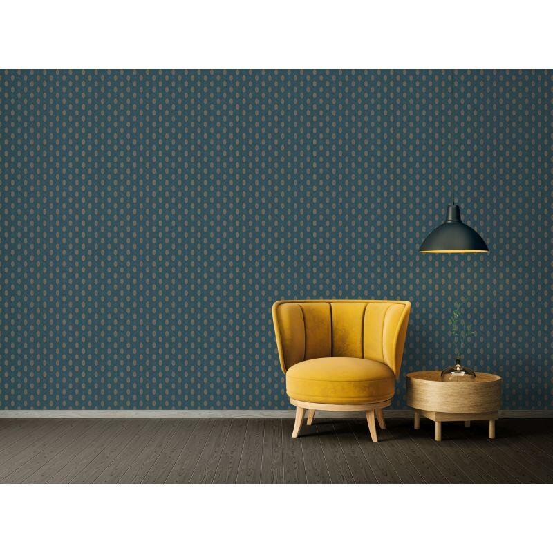 Tapete Blau, Grau, Silber Architects Paper Vliestapete (369734)