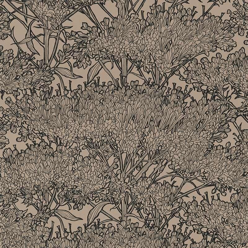 Tapete Braun, Schwarz, Anthrazit Architects Paper Vliestapete (369725)