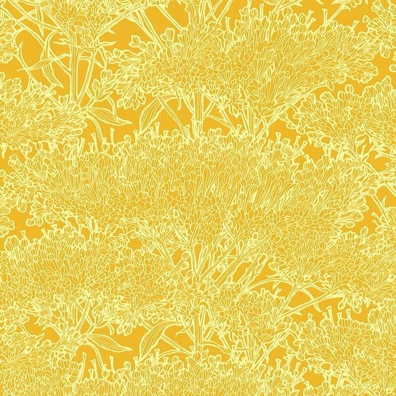 Tapete Gelb, Vanille Architects Paper Vliestapete (369723)