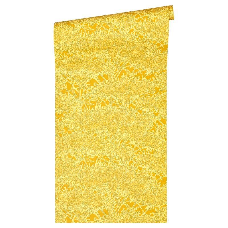 Tapete Gelb, Vanille Architects Paper Vliestapete (369723)