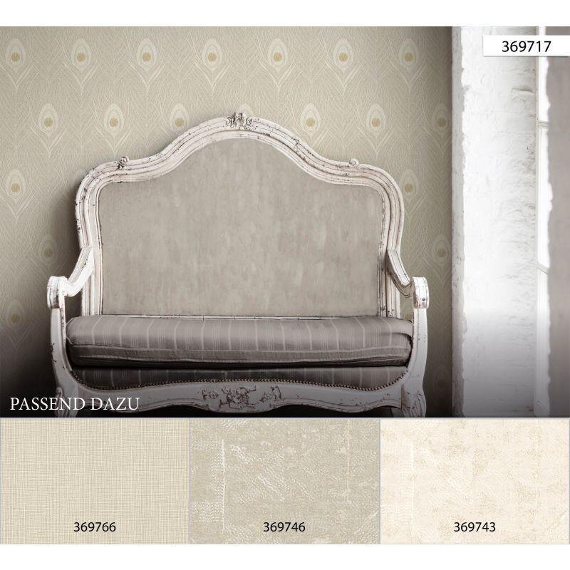 Tapete Beige, Creme, Grau, Silber Architects Paper Vliestapete (369717)