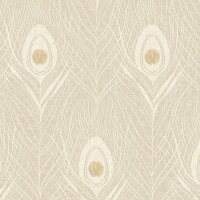 Tapete Beige, Creme, Grau, Silber Architects Paper...