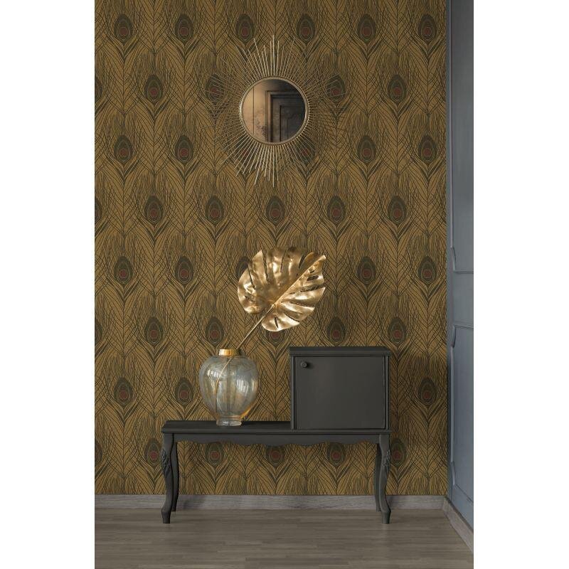 Tapete Gold, Kupfer Architects Paper Vliestapete (369718)