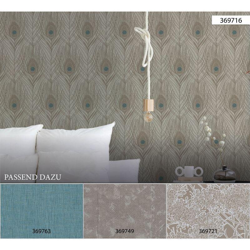 Tapete Grau, Silber Architects Paper Vliestapete (369716)