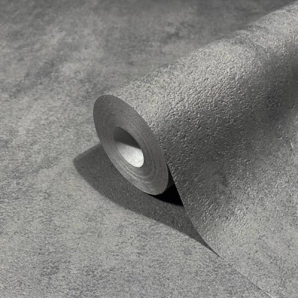 Tapete Grau, Schwarz, Anthrazit Novamur Vliestapete (82058)