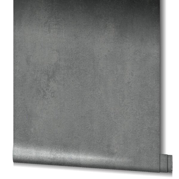 Tapete Grau, Schwarz, Anthrazit Novamur Vliestapete (82058)