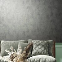 Tapete Grau, Schwarz, Anthrazit Novamur Vliestapete (82058)