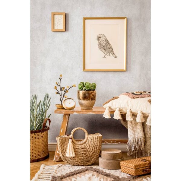 Tapete Beige, Creme, Grau Novamur Vliestapete (82054)