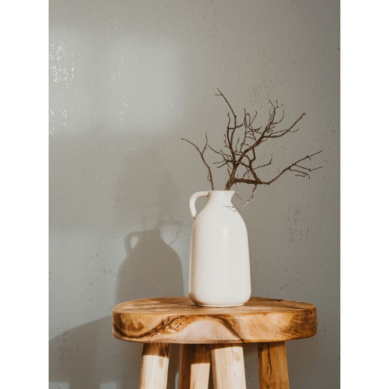 Tapete Weiß Novamur Vliestapete (82053)