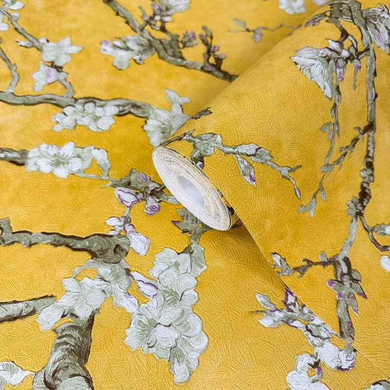 Tapete Van Gogh Gelb (17143)