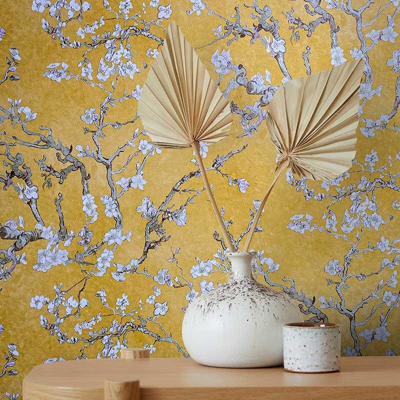 Tapete Van Gogh Gelb (17143)