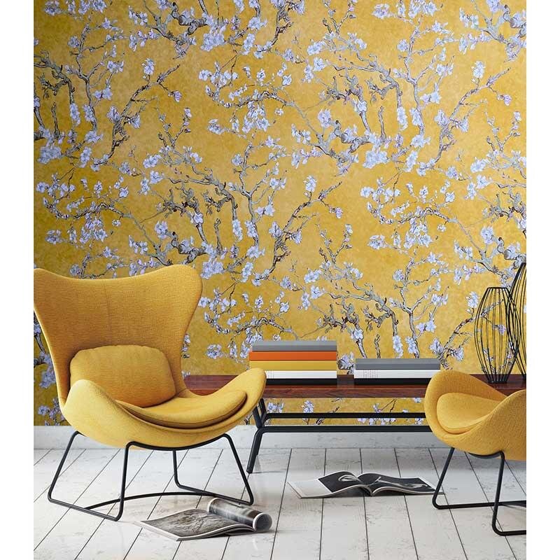 Tapete Van Gogh Gelb (17143)