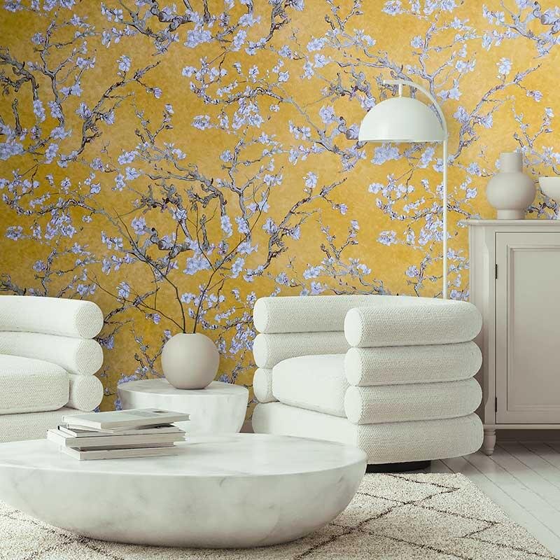 Tapete Van Gogh Gelb (17143)