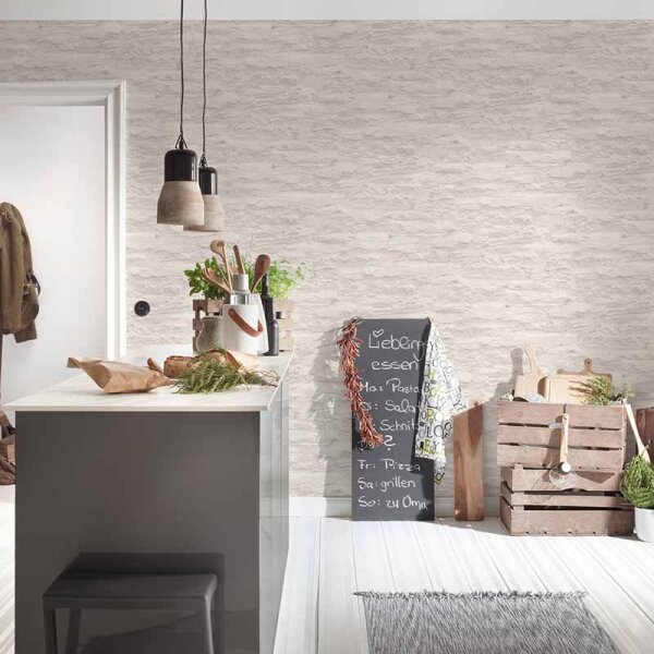 Tapete Beige, Creme AS-Creation Vliestapete (959083)