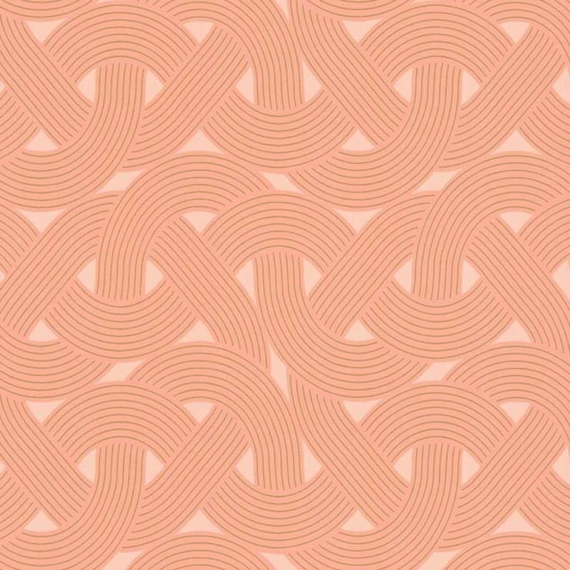 Tapete Orange, Gold Architects Paper Vliestapete (391752)