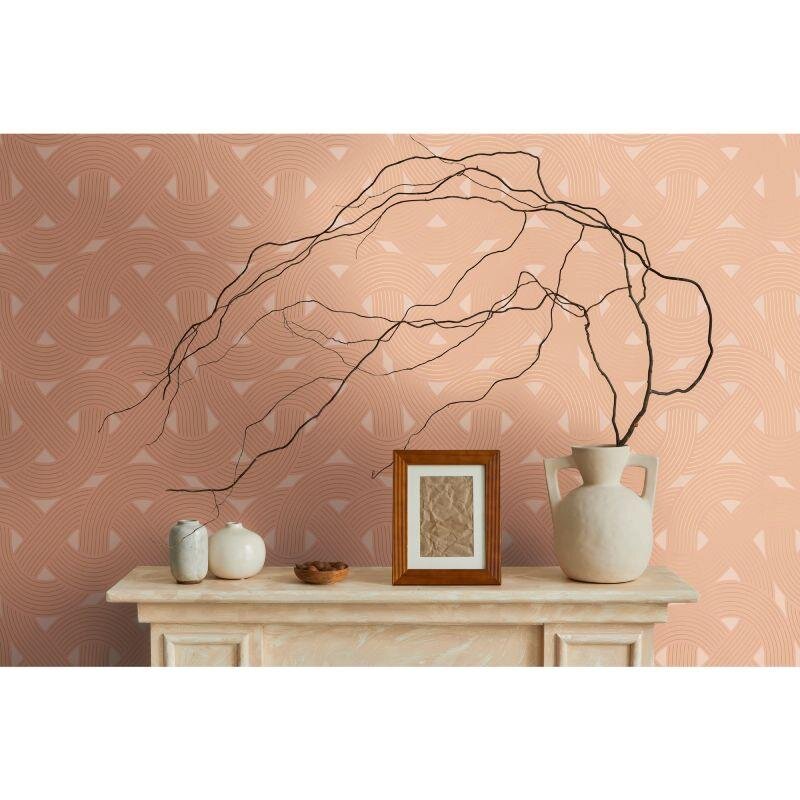 Tapete Orange, Gold Architects Paper Vliestapete (391752)