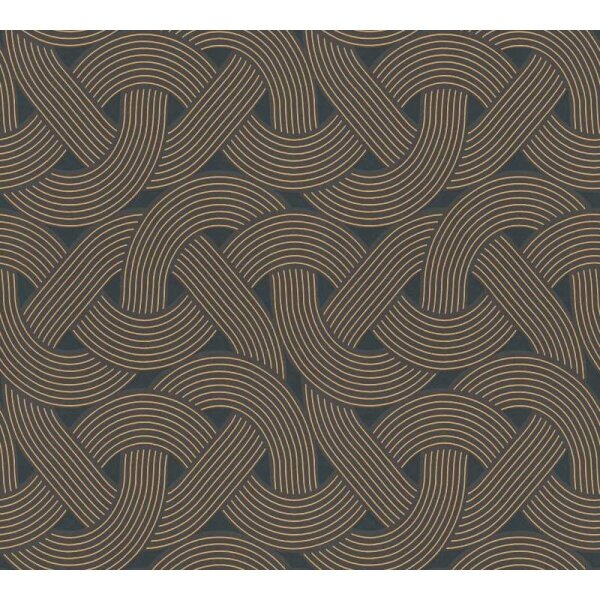 Tapete Schwarz, Gold Architects Paper Vliestapete (391751)