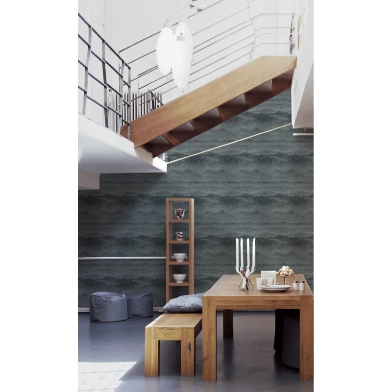 Tapete Schwarz, Anthrazit livingwalls Vliestapete (367142)