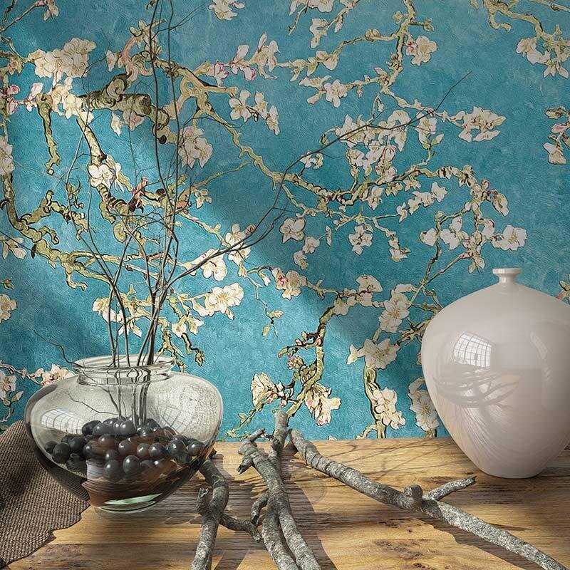 Tapete Van Gogh Türkis (17140)