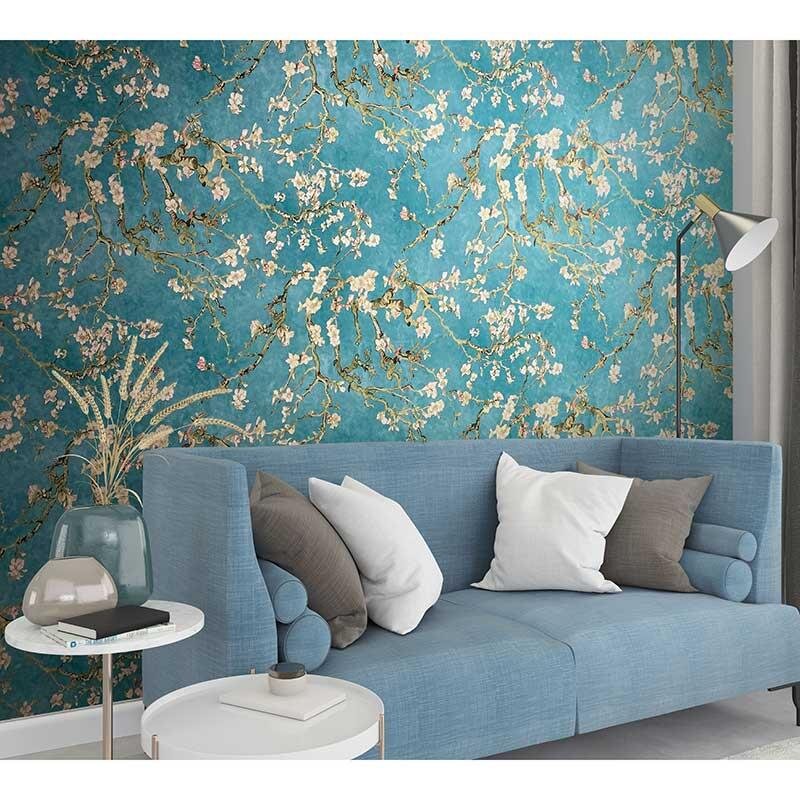 Tapete Van Gogh Türkis (17140)