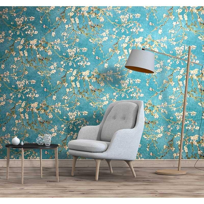 Tapete Van Gogh Türkis (17140)